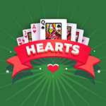 Hearts card game. Hearts is a popular 4 player "trick avoidance" game.