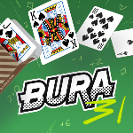 Bura card game. Bura is a simple game of chance and skill in scoring.