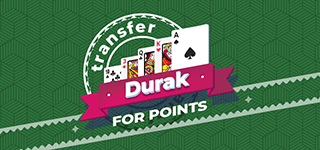Transfer Durak for Points Card Game. Durak means fool and it is the most popular card game in Russia and in many post-Soviet states. The object of the game is to avoid being the last player with cards.