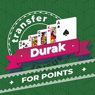 Transfer Durak for Points Card Game. Durak means fool and it is the most popular card game in Russia and in many post-Soviet states. The object of the game is to avoid being the last player with cards.