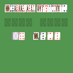 Aces and Kings Solitaire. Move all the cards to the Foundations. Foundation piles (middle left): An empty spot may be filled with an Ace. Build up in ascending order regardless of suit. Foundation piles (middle right): An empty spot may be filled with a King. Build down in descending order regardless of suit. Tableau piles (right bottom): Can only contain one any card. Reserve piles (top): Topmost card is available for play. You may only pass through the deck once. Double-click on a card to move it into its place.