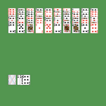 Big Turkish Carpet (Turn Three) Solitaire. Discard all the cards. Discard any pair of cards of equal rank. Move a card onto another card to remove them. You may pass through the deck many times.