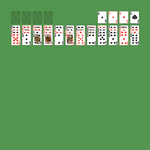 Bisley Solitaire. Move all the cards to the Foundations. Ace Foundation piles (right top): Build up by suit. Tableau piles: Build up or down by suit. An empty spot may not be filled. Only topmost card is available for play. Reserve piles (left top): Build down by suit. An empty spot may be filled with a King. Only topmost card is available for play. Double-click on a card to move it into its place. Double-click or right-click on the game field to move all available cards into its place.