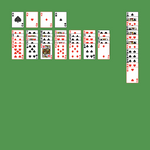 Brigade Solitaire. Move all the cards to the Foundations. Ace Foundation piles (left top): Build up by suit. Tableau piles: Build down in descending order regardless of suit. An empty spot may be filled with any card. Only topmost card is available for play. Reserve piles (right): Topmost card available for play. Double-click on a card to move it into its place. Double-click or right-click on the game field to move all available cards into its place.