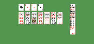 Brigade Solitaire. Move all the cards to the Foundations. Ace Foundation piles (left top): Build up by suit. Tableau piles: Build down in descending order regardless of suit. An empty spot may be filled with any card. Only topmost card is available for play. Reserve piles (right): Topmost card is available for play. Double-click on a card to move it into its place. Double-click or right-click on the game field to move all available cards into its place.