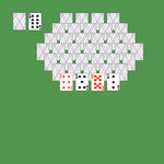 Brilliant Solitaire. Discard all the cards. Discard any pair of cards, whose compined value is 13. Aces are worth 1, Jacks are worth 11, Queens are worth 12, Kings are worth 13. To discard a King, simply click on it. Move a card onto another card to remove them. You may pass through the deck many times.