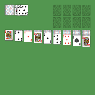 DOUBLE KLONDIKE 3 Card Solitaire — play for free at GAMEZZ Online