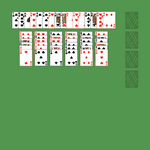 Flower Garden Solitaire. Move all the cards to the Foundations. Foundation piles (right): An empty spot may be filled with an Ace. Build up by suit. Tableau piles: Build down in descending order and alternating color. A group of cards can be moved to another pile if they are in sequence down by alternating color. An empty spot may be filled with any card. Reserve piles (top): Topmost card available for play. Double-click on a card to move it into its place. Double-click or right-click on the game field to move all available cards into its place.