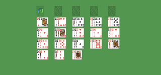 La Belle Lucie Solitaire. Move all the cards to the Foundations. Foundation piles (top): An empty spot may be filled with an Ace. Build up by suit. Tableau piles: Build down by suit. Only topmost card is available for play. An empty spot may not be filled. You may shuffle the cards. Double-click on a card to move it into its place.