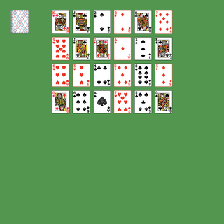 Monte Carlo Solitaire. Discard all the cards. Cards are removed by pairs of the same rank. To remove a pair of cards they must be located next to each other either vertically, horizontally or diagonally. Move a card onto another card to remove them.