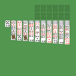 Triple Yukon Solitaire. Move all the cards to the Foundations. Foundation piles (right top): An empty spot may be filled with an Ace. Build up by suit. Tableau piles: Build down in descending order and alternating color. Any face up card and all the cards below it are available for play. An empty spot may be filled with a King. Double-click on a card to move it into its place. Double-click or right-click on the game field to move all available cards into its place.