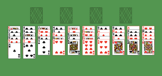 Xantia Solitaire. Move all the cards to the Foundations. Foundation piles (top): An empty spot may be filled with an Ace. Build up by suit. Tableau piles: Build up or down by suit. An empty spot may be filled with any card. A group of cards can be moved to another pile if they are in sequence up or down by suit. Double-click on a card to move it into its place. Double-click or right-click on the game field to move all available cards into its place.
